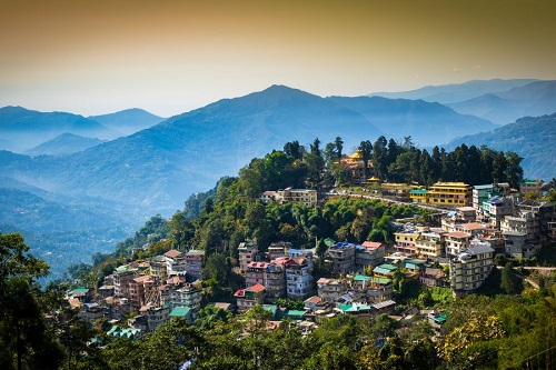 3.  Gangtok: Natural Splendor of Himalayas 